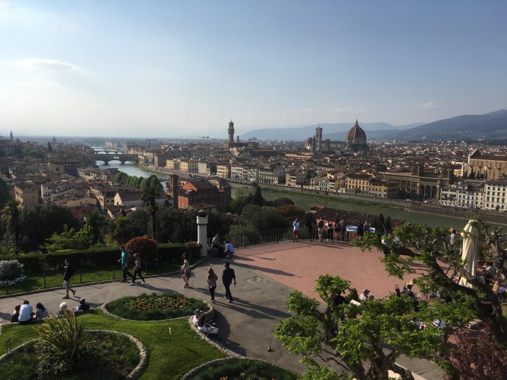 Blick auf Florenz